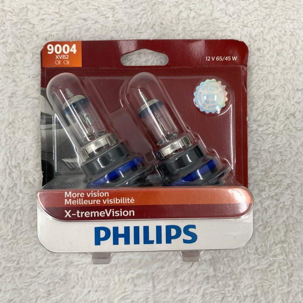 Phillips 9004 XVB2 X-tremeVision Halogen Headlight Replacement Bulb 2pk Car